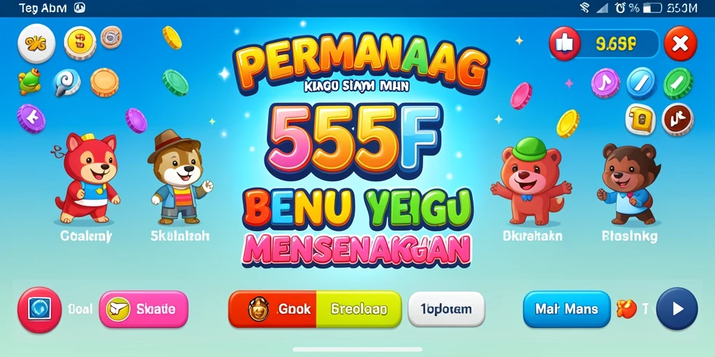 Tampilan gameplay seru saat bermain Bingo di 555F.