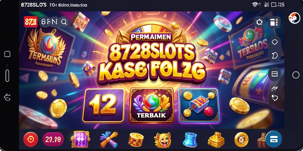 Tampilan gameplay seru dalam aplikasi 8728SLOTS untuk penggemar kasino.