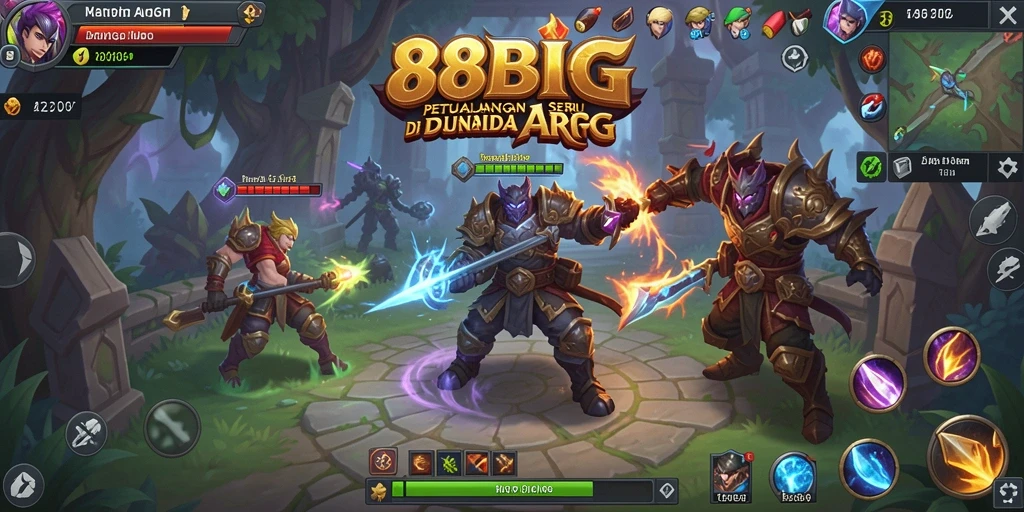 Tampilan grafis yang menakjubkan dalam gameplay ARPG.