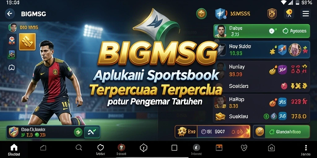 Tampilan gameplay <strong>BIGMSG</strong> yang menarik dengan opsi taruhan beragam.