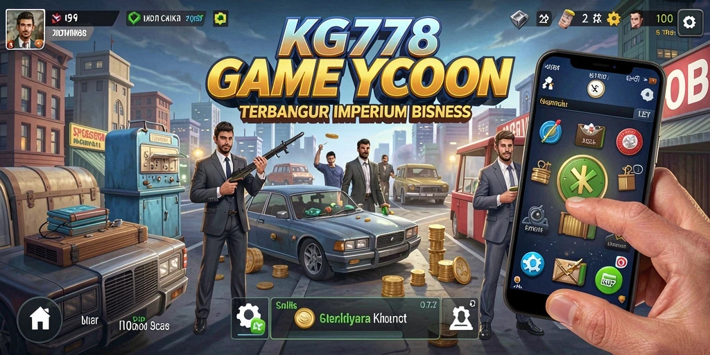 Tampilan gameplay menarik dari <strong>KG778</strong> yang menampilkan pengelolaan bisnis sukses.