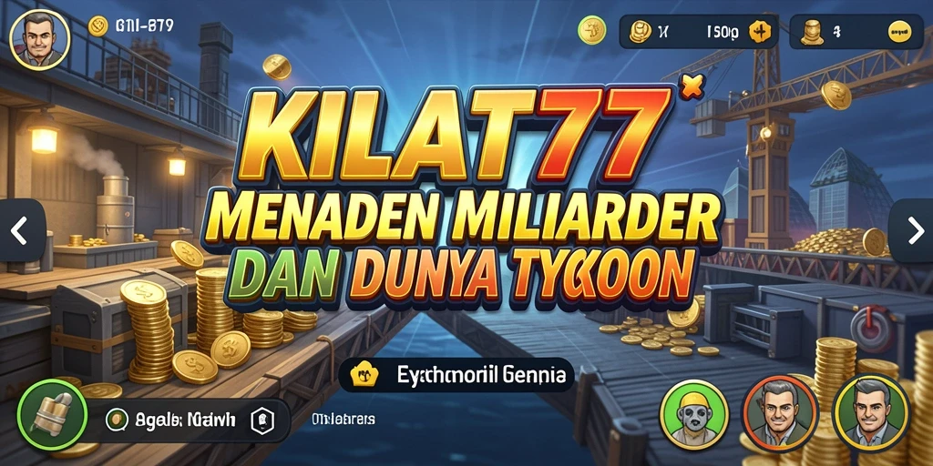 Tampilan gameplay KILAT77 yang menarik dan penuh strategi Tycoon.