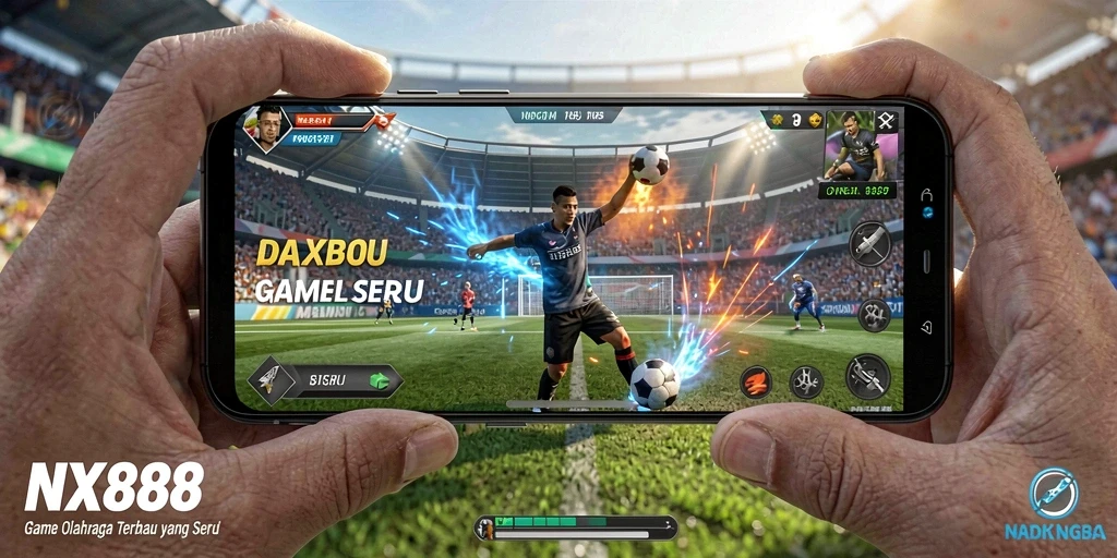 Gameplay NX888 yang menarik dan penuh aksi olahraga.