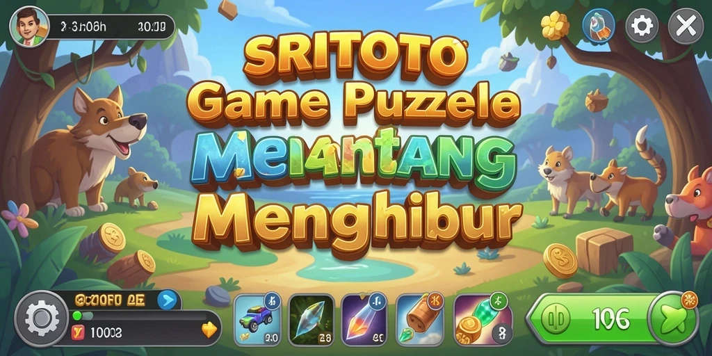 Tampilan screenshot SRITOTO yang menampilkan gameplay Puzzle menarik.
